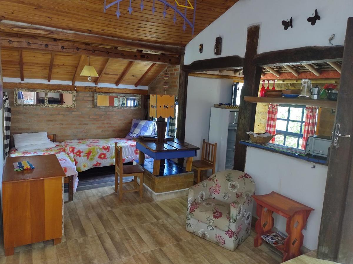 Chalé Guatambu Villa Carrancas Bagian luar foto