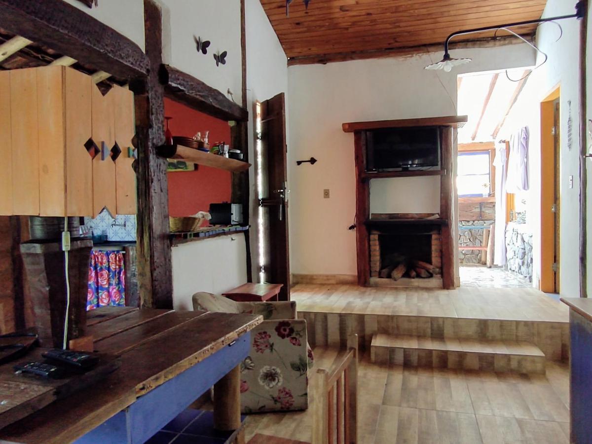 Chalé Guatambu Villa Carrancas Bagian luar foto